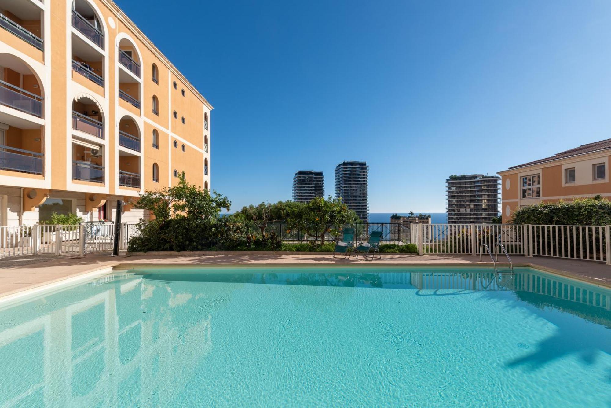 Apartment Monaco Border Luxury - Sea View - Pool Beausoleil